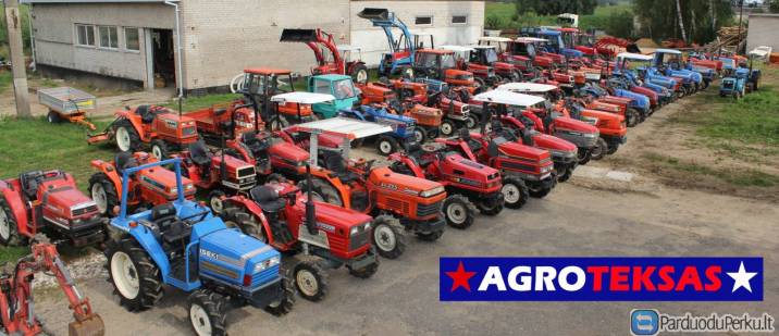 JAPONISKI MINI TRAKTORIAI | AGROTEKSAS.LT
