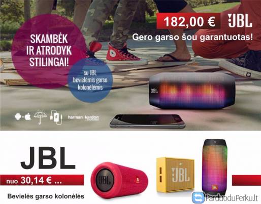 JBL BEVIELĖS KOLONĖLĖS