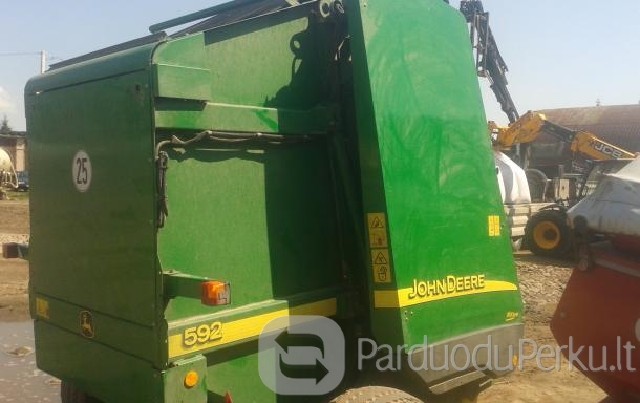 JOHN DEERE RITINIO PRESAS 592
