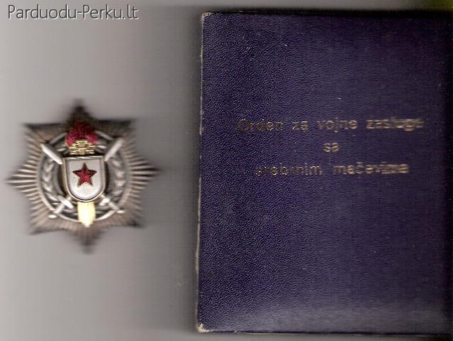 Jugoslavijos SFR ordinas