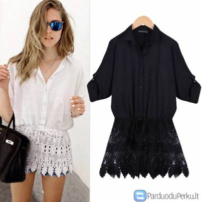 Juodas marškinėliai M