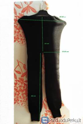 juodas megztas kelnes s naujas