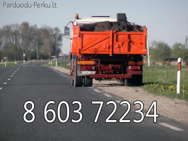 JUODŽEMIS MĖŠLAS KOMPOSTAS DURPĖS ŠILAUOGĖMS