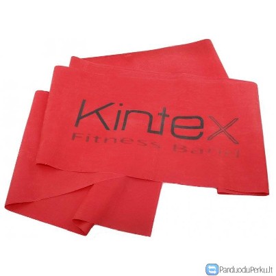 Juosta mankštai Kintex, raudona, 1,8m