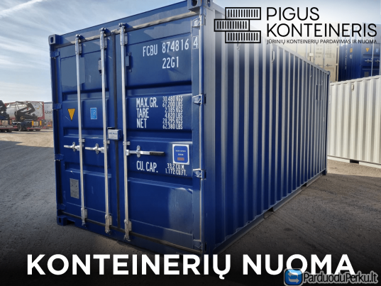 Jūriniai konteineriai / jūrinis konteineris NUOMA