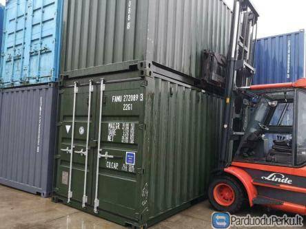 Jūrinis konteineris 6m ir 12m ir kt
