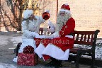 Kalėdų Senelis ir Princesė mielai atvyks...