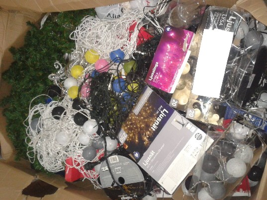 Kalėdinės girliandos, dekoracijos ir kt urmu