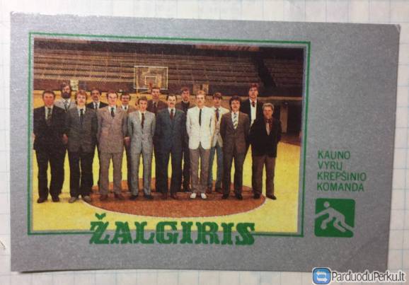 Kalendoriukai , 1987m.