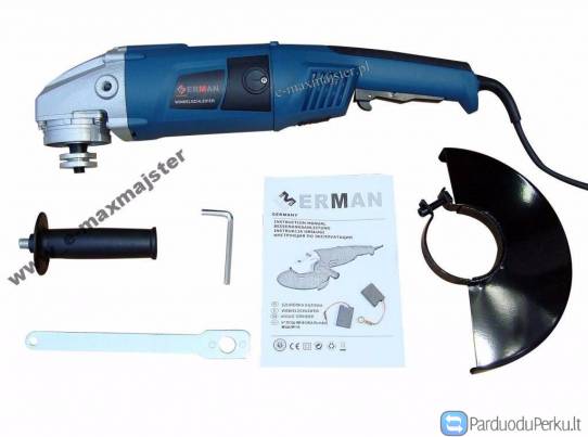 Kampinis šlifuoklis Erman 3200 W (Vokietija)