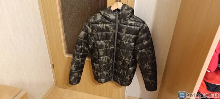 Kamufliažinė paaugliška striukė 12-13 metų
