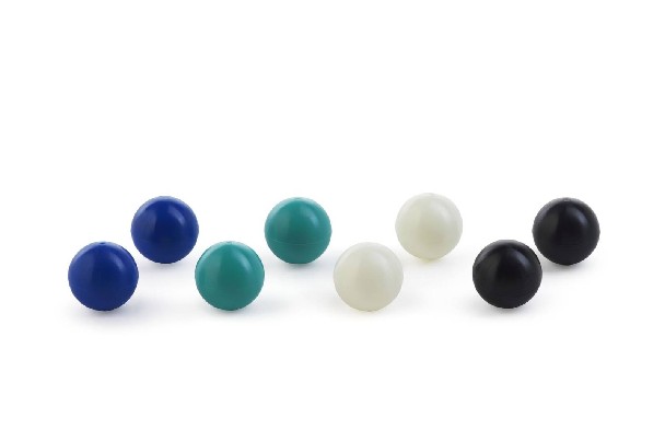 Kamuoliukas rankos mankštai 7cm.  Mėlynos spalvos