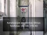 Kanalizacijos atkimšimas Vilnius
