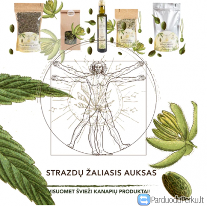 Kanapių produktai: CBD | Aliejus | Arbata |