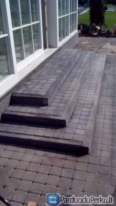 Kapiniu tvarkymas, trinkeliu klojimas Pasvalio ir panevezio raj