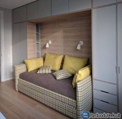 Virtuvės, biuro, miegamojo, jaunuolio, svetainės, prieškambario baldai, spintos, drabužinės...