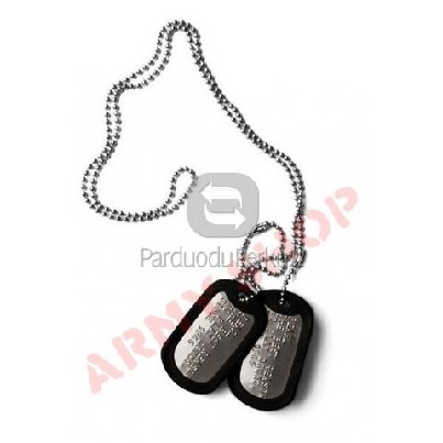 Kariškų žetonų komplektas