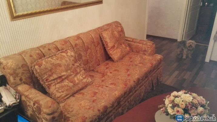 Skubiai ir pigiai sofa ir fotelis (galima ir atskirai)