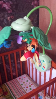 Karusele prie lovytes Fisher Price