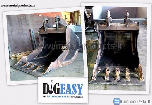 Kasimo kaušas Hardox Kasimo kausas