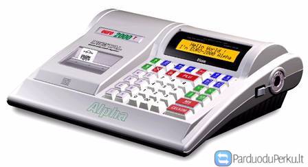 kasos aparatai ELCOM, EURO-1000T, EURO-2000T Alpha