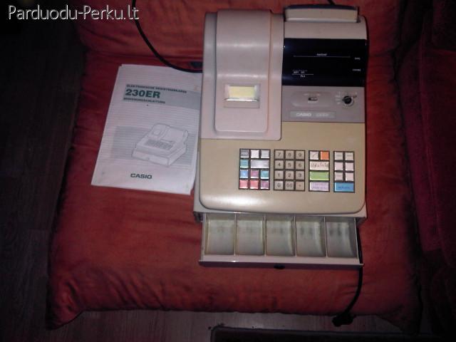 Kasos aparatas"CASIO 230 ER"(naudotas)