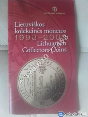 Katalogas „Lietuviškos kolekcinės monetos 1993-2009“
