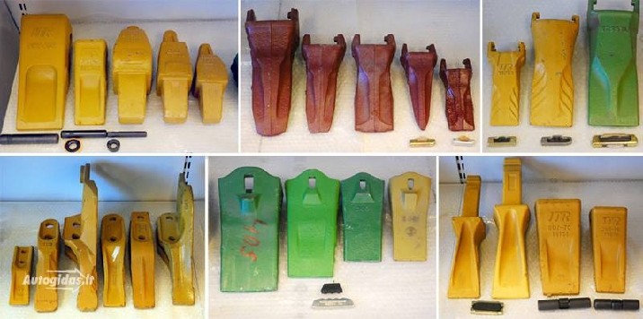 Kaušų dantys įvairiai technikai