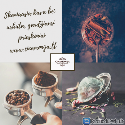 Kava, arbata, prieskoniai internetu