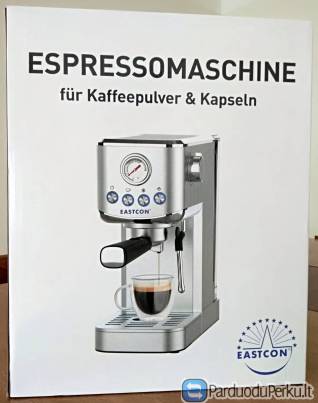 Naujas Eastcon kavos aparatas