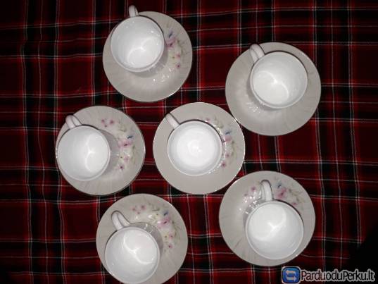 Kavos puodukų komplektukas