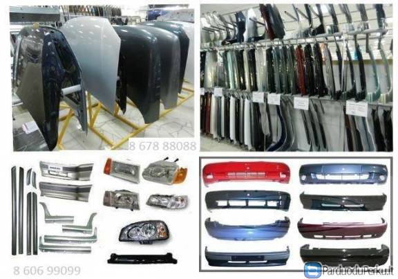 Kebulo dalys Zibintai. Automobiliu dalys 24 val