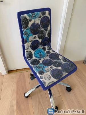 Kėdė reguliuojamo aukščio ant ratukų