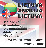 Keleiviu,siuntu,auto pervezimas is/i ANGLIJA,LIETUVA