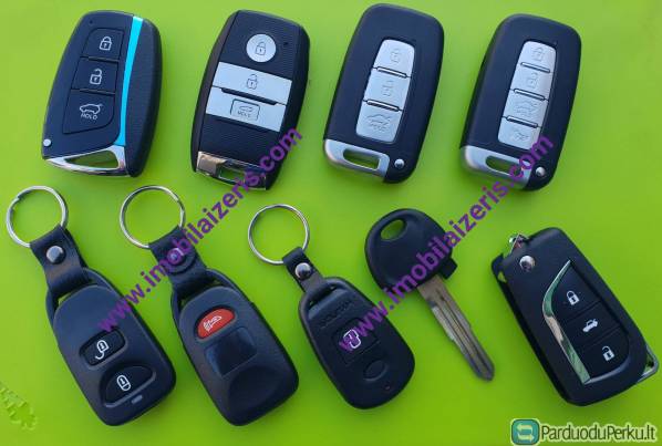 Kia hyundai raktu gamyba