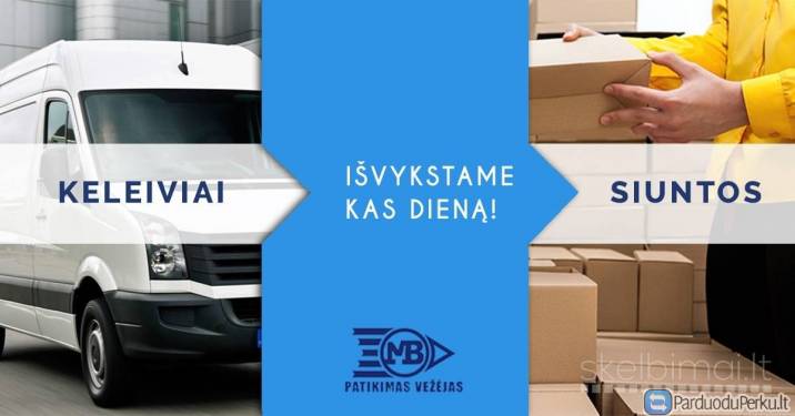 Kiekvieną dieną vykstame maršrutu Anglija-Vokietija-Olandija