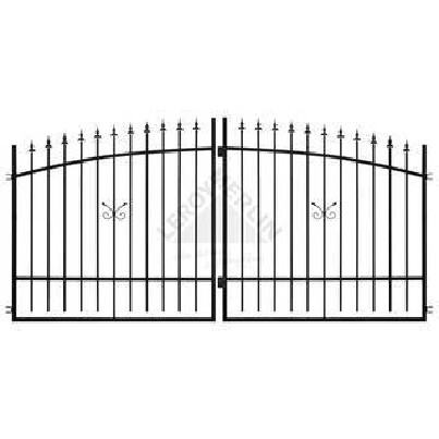 Kiemo plieniniai vartai, tvoros, varteliai ,,NIKE." AKCIJA!