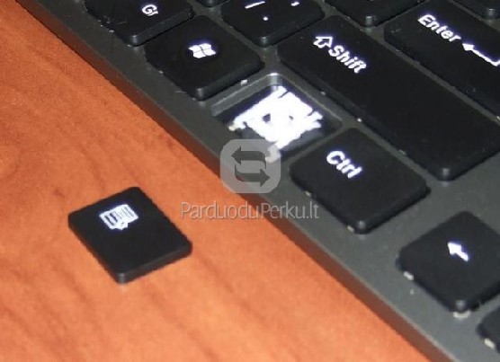 Klavišai nešiojamiems kompiuteriams