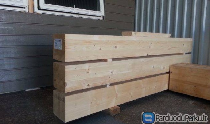 Klijuotos medienos sijos