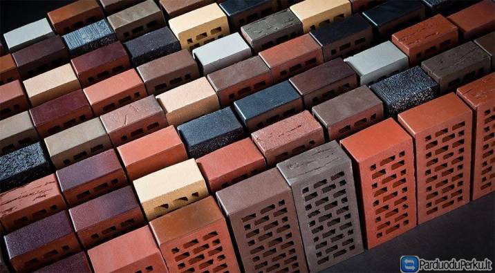 Klinkerinės plytos Terca - klinkeris fasadui!