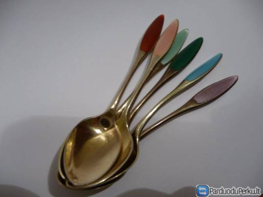 Kolekciniai šaukšteliai Vaivorykštė