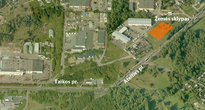 Komercinės paskirties žemės sklypas Ateities plente, Kaune.
