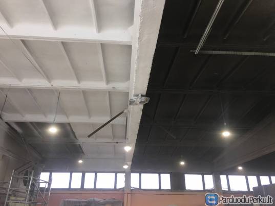 Komerinės paskirties pastatų plovimas dažymas