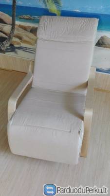 Komfortiška modernaus stiliaus supama kėdė
