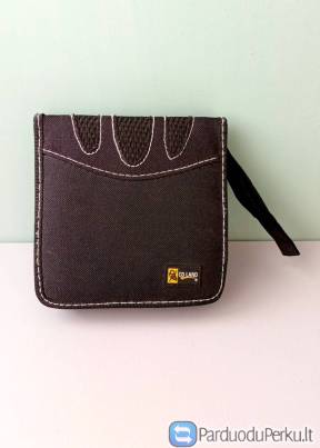 Kompaktinių diskų (CD/DVD) dėklas-piniginė, CD Land