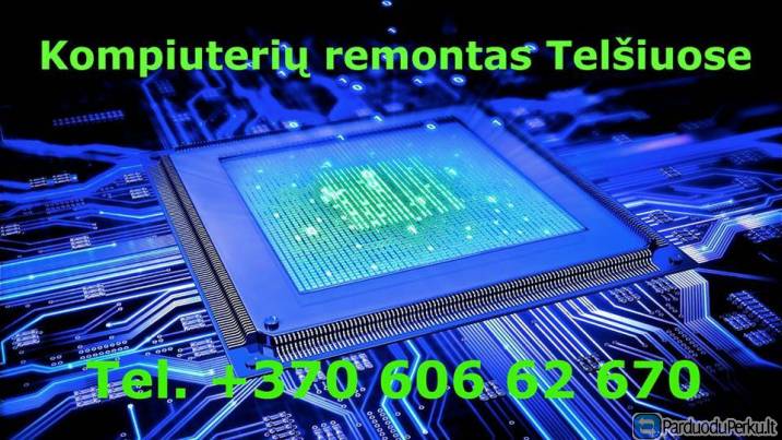 Kompiuterių remontas Telšiuose