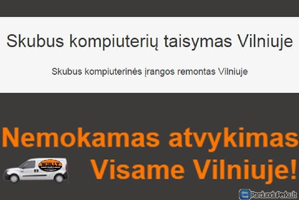 Kompiuterių taisymas Vilniuje - Lazdynuose