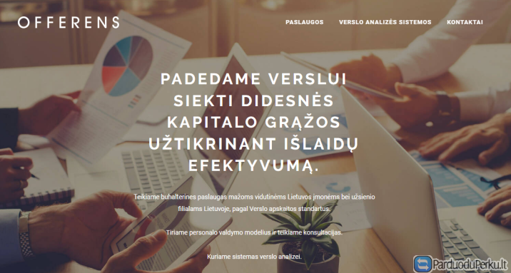 Kompleksinės buhalterinės paslaugos, automatizavimas
