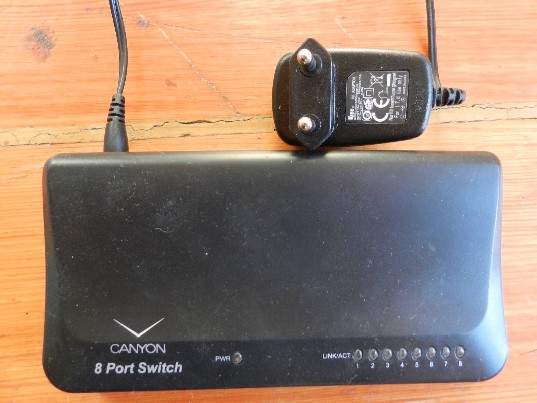 Komutatorius CANYON CNP-D08P