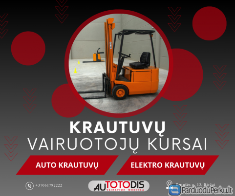 KRAUTUVŲ VAIRUOTOJŲ MOKYMAI